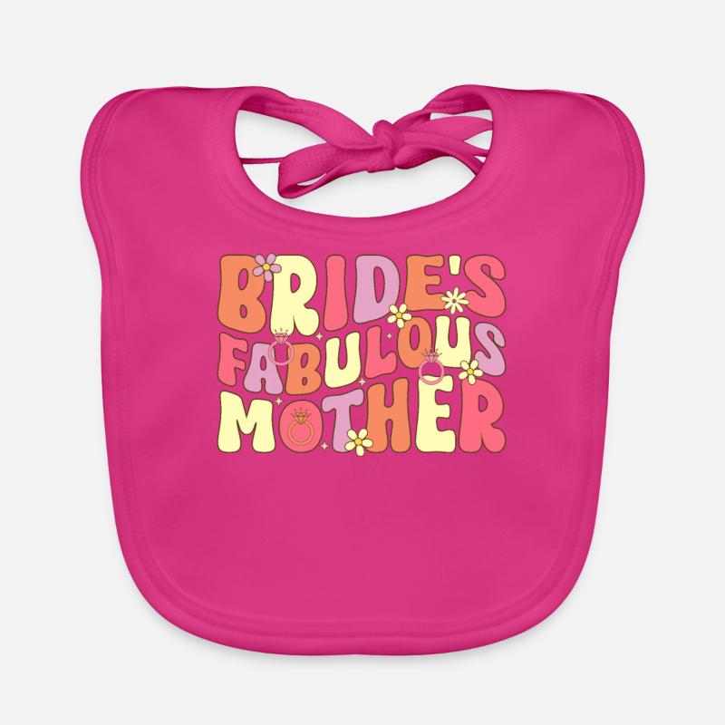 fabuleuse mère de la mariée groovy nuptiale douche maman Bavoir bio Bébé