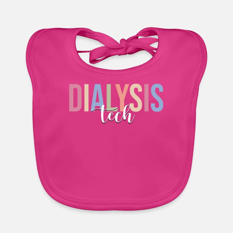 Dialysis Technician Organic Baby Bibs