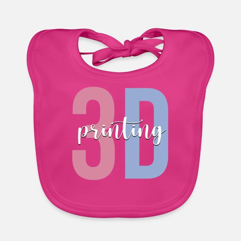 3D Printer Machine Organic Baby Bibs