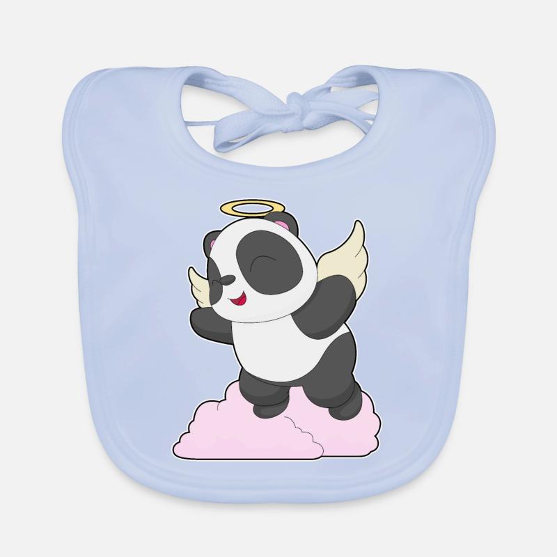 Panda Ange Ange Ailes Bavoir bio Bébé