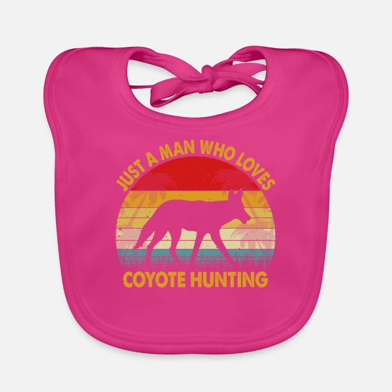 Coyote Hunter Yote Organic Baby Bibs