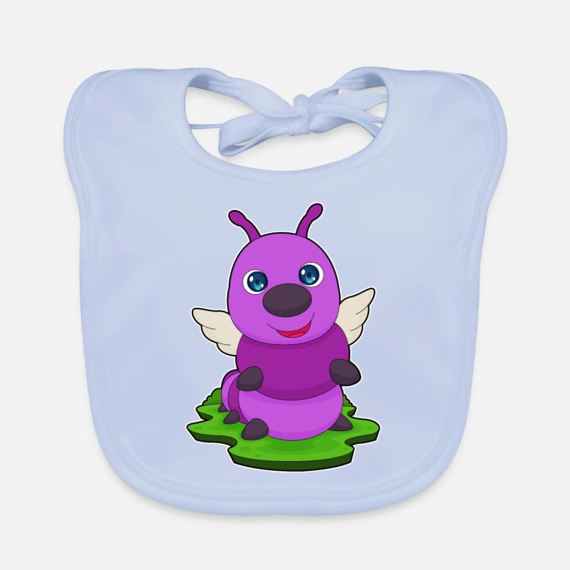 Ailes de chenille Bavoir bio Bébé
