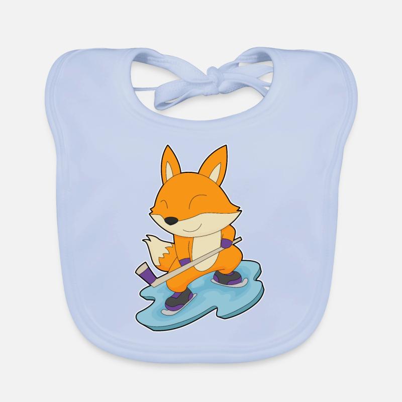 Fuchs Eishockey Eishockeyschläger Baby Bio-Lätzchen