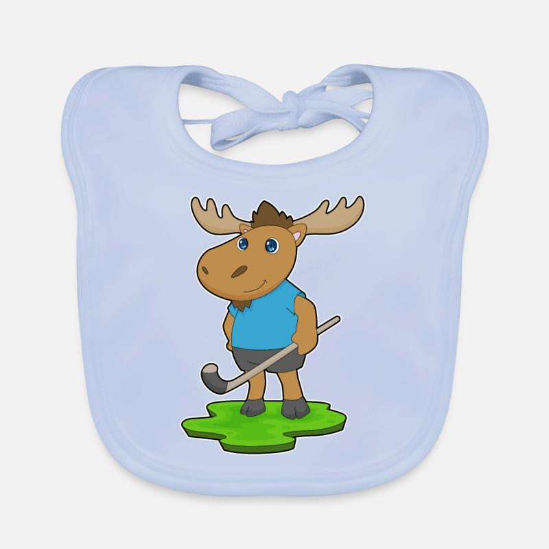 Bâton de hockey Moose Bavoir bio Bébé