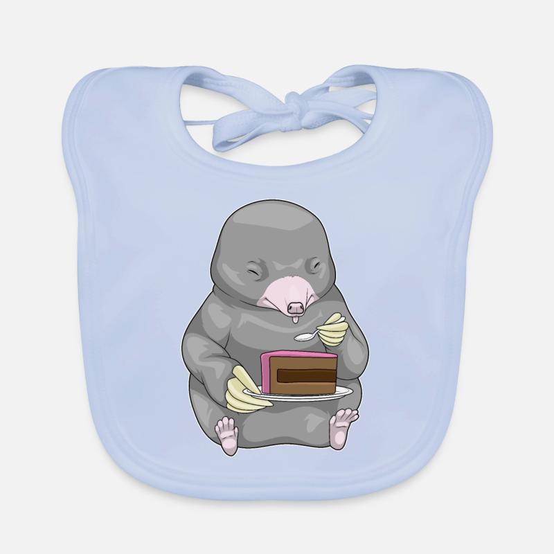 Mole Cake Organic Baby Bibs