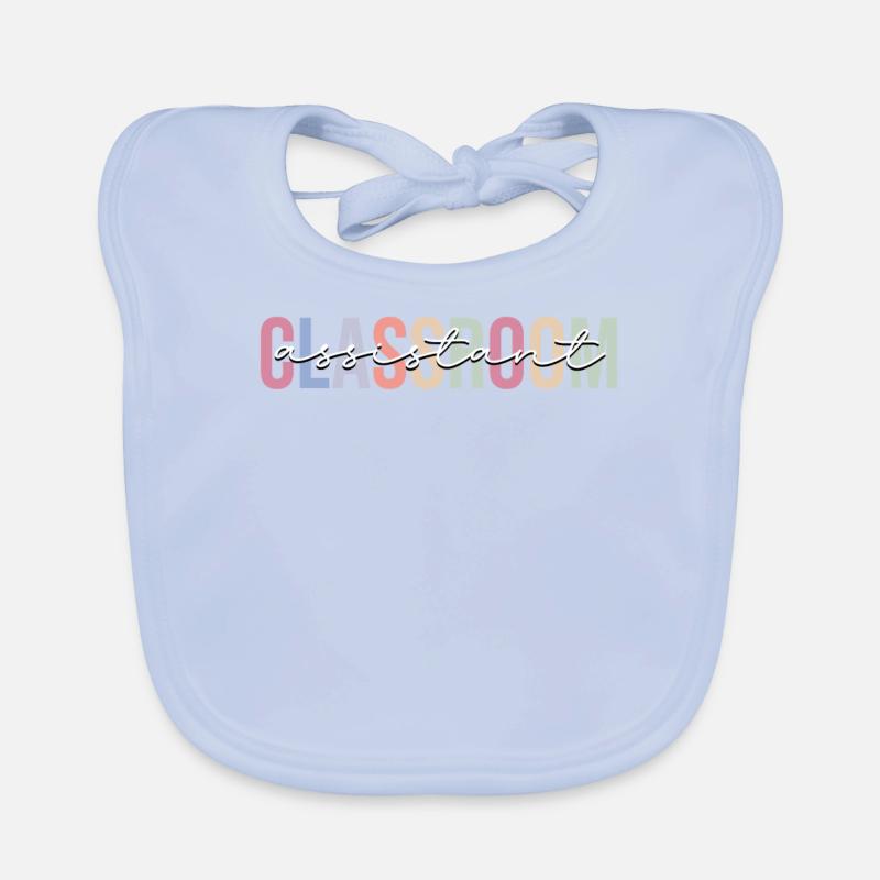 Assistant(e) de classe, enseignant(e), assistant(e) d’école, Bavoir bio Bébé