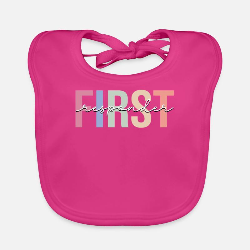 Premier intervenant EMS EMT Paramédic Bavoir bio Bébé