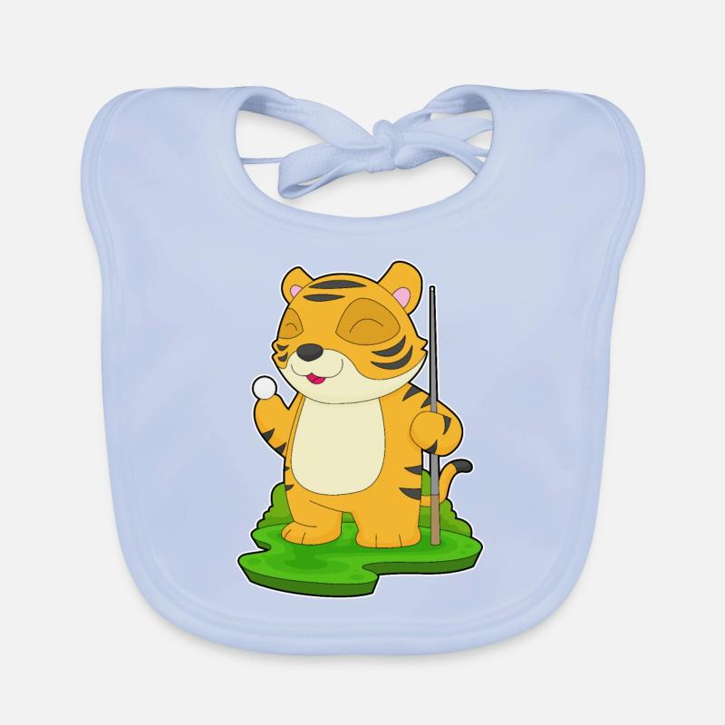 Queue de billard Tiger Bavoir bio Bébé