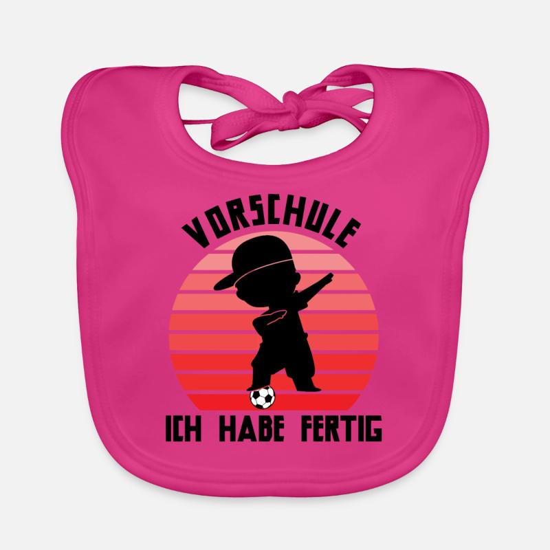 Vorschule Abschied Vorschule Schulanfang Geschenk Baby Bio-Lätzchen