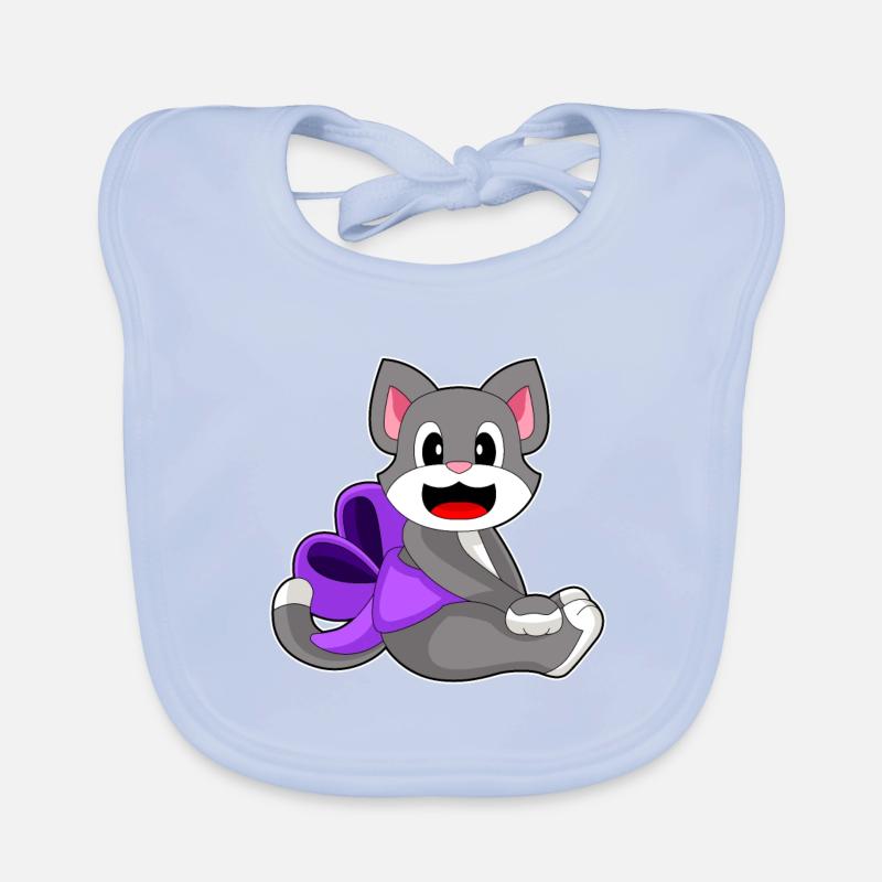 Arc de chat Bavoir bio Bébé
