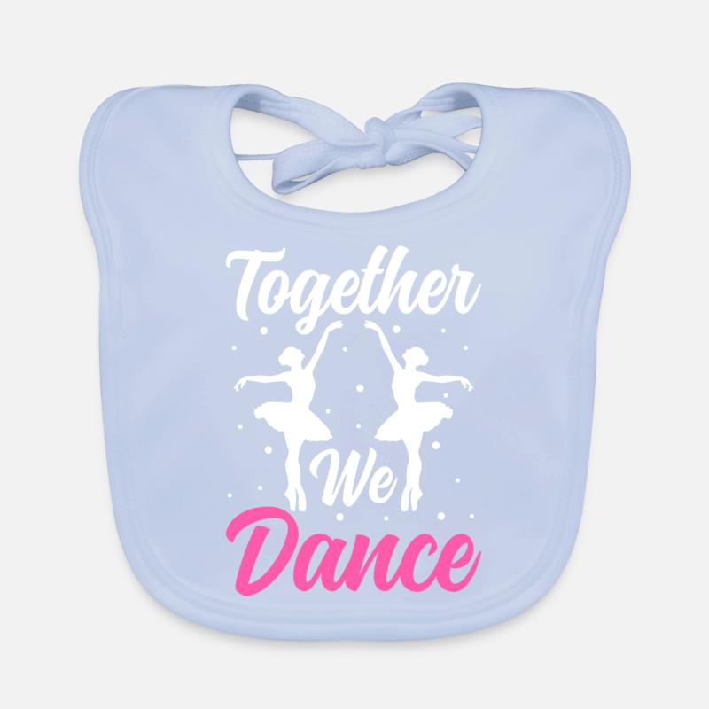 Danseuse de ballet Ensemble nous dansons Bavoir bio Bébé