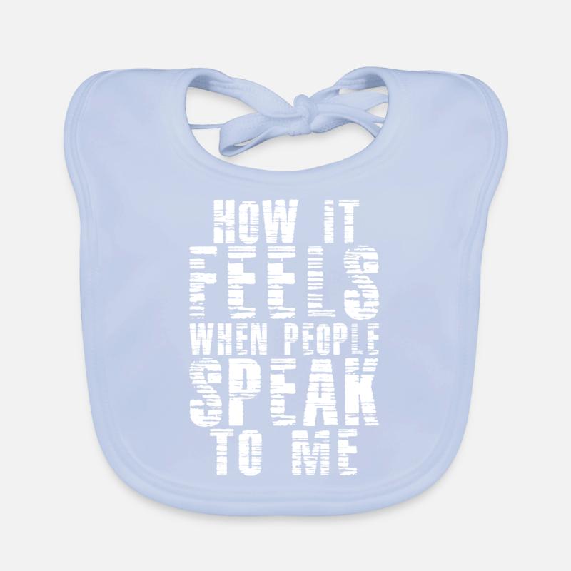Deaf Pride ASL Sign Language Organic Baby Bibs