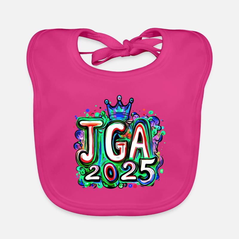 Jga 2025 Junggesellenabschied Baby Bio-Lätzchen
