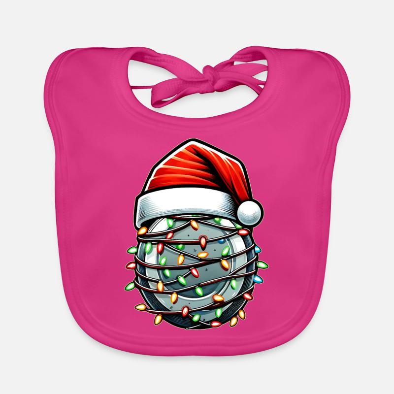 Disc Golf Disc Golfing Disc Golfer Weihnachtsmütze Baby Bio-Lätzchen