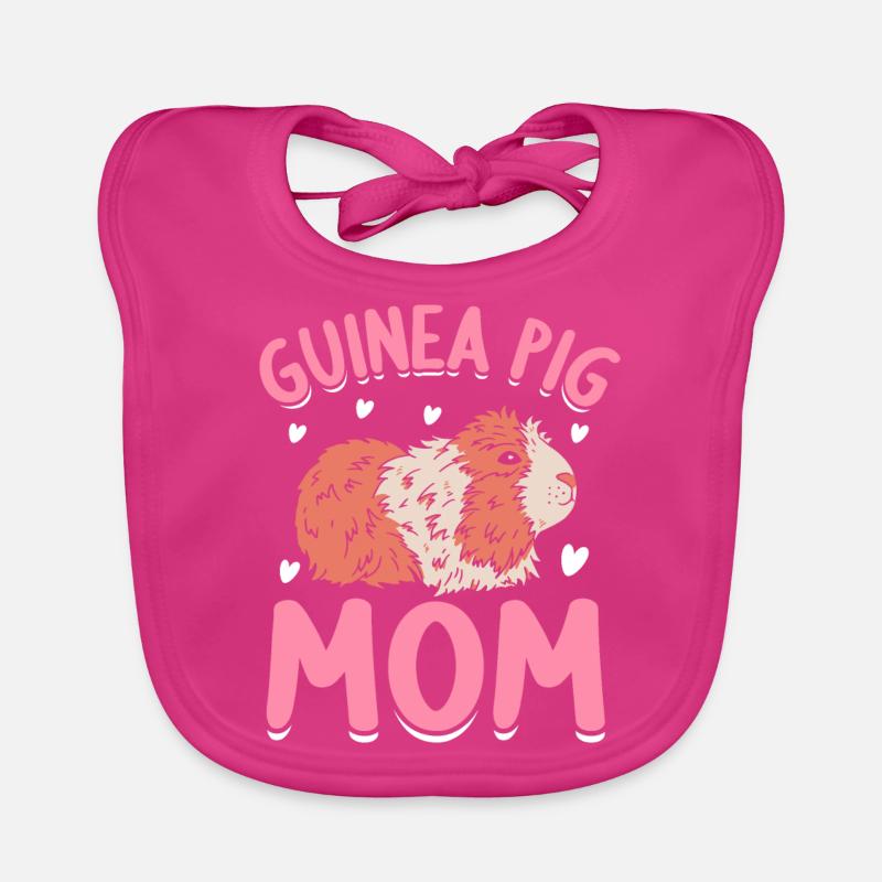 Maman cochon d’Inde Bavoir bio Bébé
