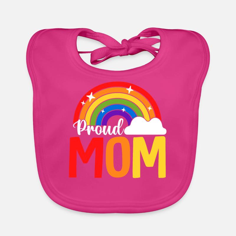 LGBTQ-Mutter Stolze Mutter Baby Bio-Lätzchen