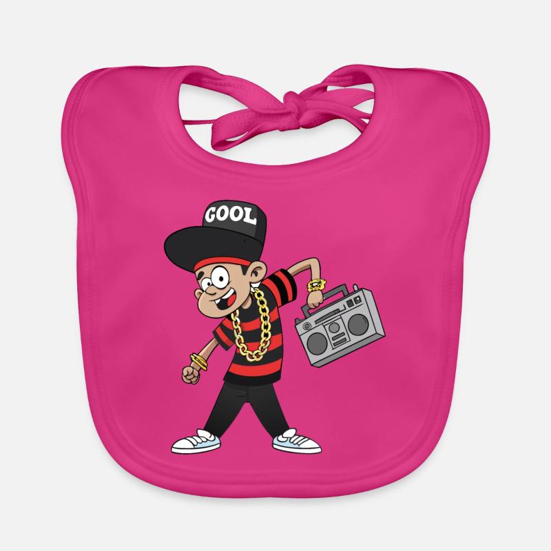 PUNK-MANN Baby Bio-Lätzchen