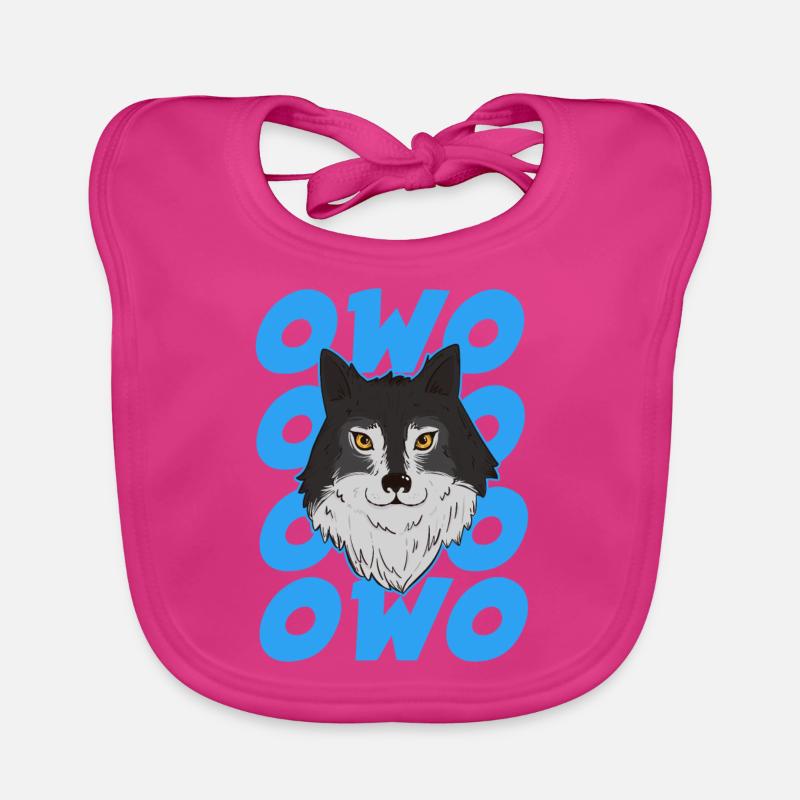 Furry Fandom Pumpkins Fursona Owo Organic Baby Bibs