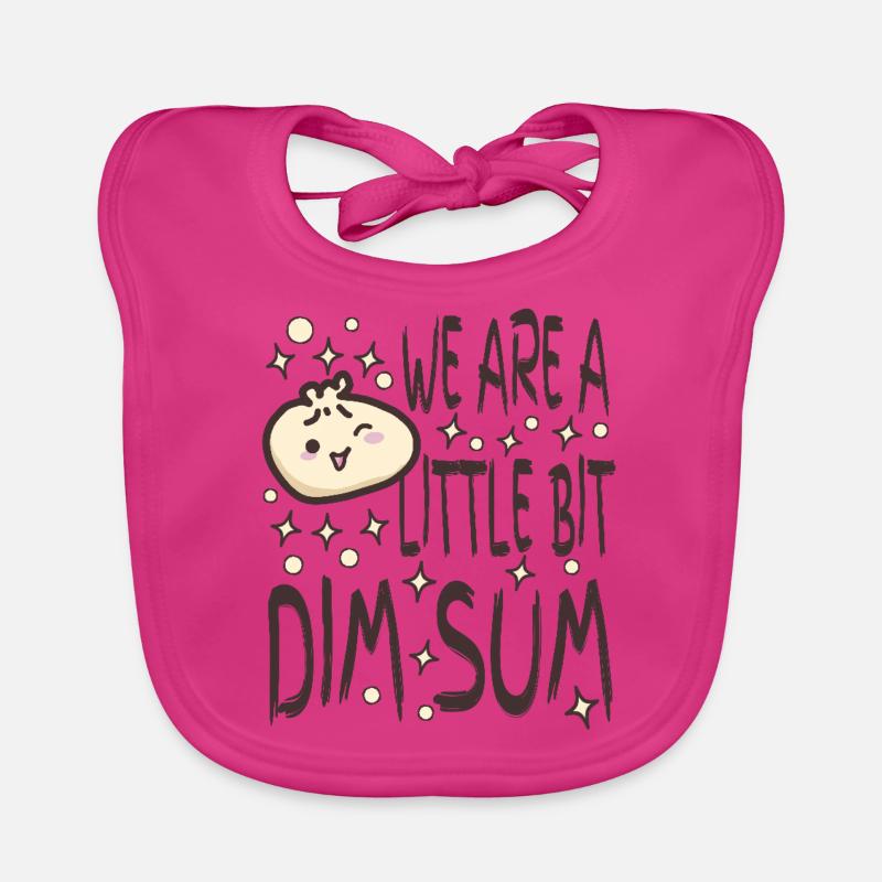 Ein bisschen Dim Sum Baby Bio-Lätzchen