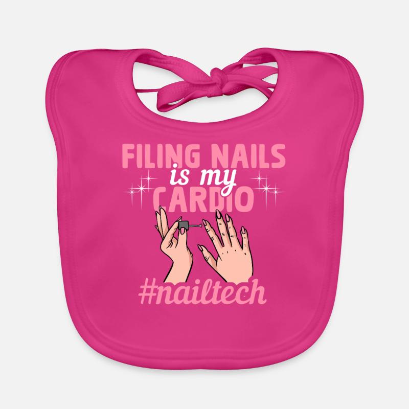Nägel feilen Cardio nailtech Nageltechniker Baby Bio-Lätzchen