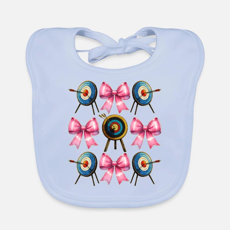 Coquette Arc Tir à l’arc Arc et Flèche Bavoir bio Bébé