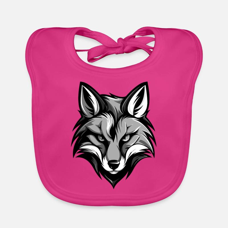 Fox Head Organic Baby Bibs
