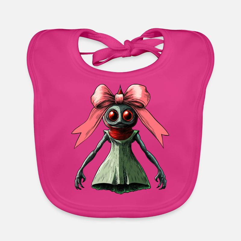 Coquette Arc Flatwoods Monster Cryptide Bavoir bio Bébé