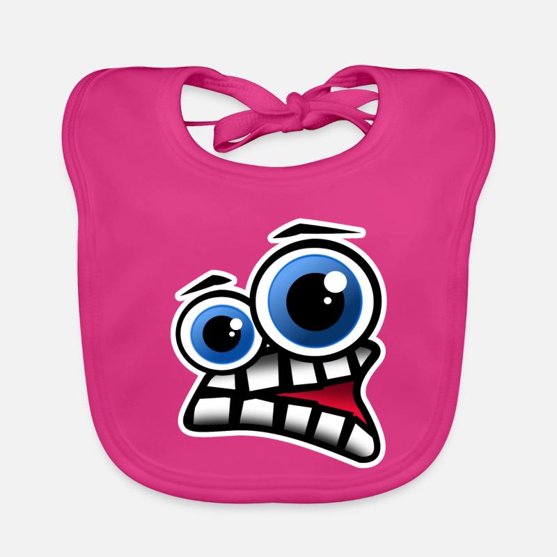 Face Comic Bavoir bio Bébé