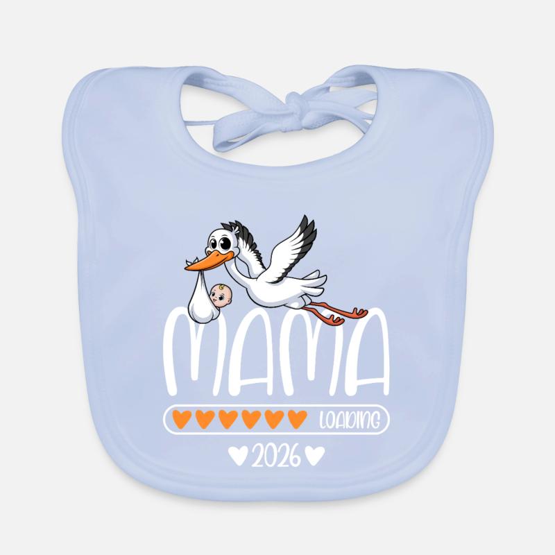 Mama 2026 loading Baby Bio-Lätzchen