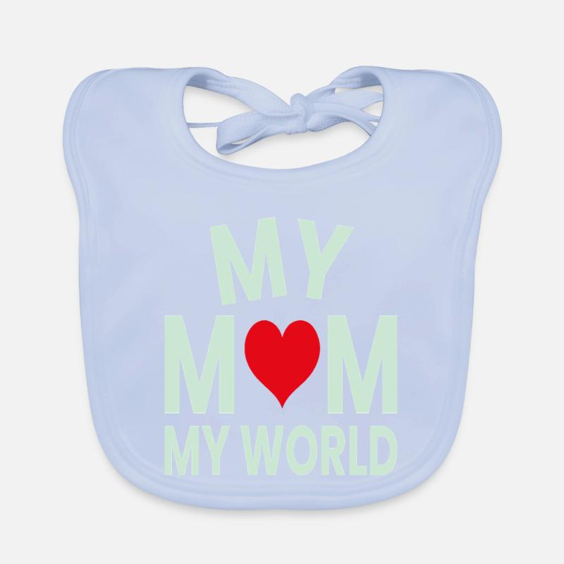 Ma mère, mon cœur du monde, Bavoir bio Bébé