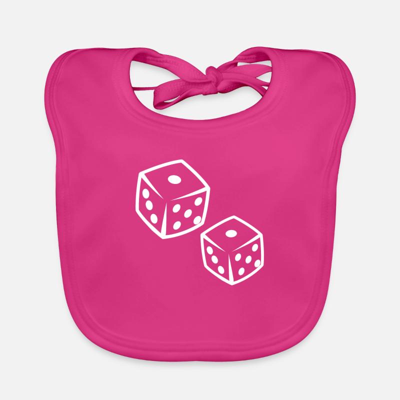 Dice Game Organic Baby Bibs