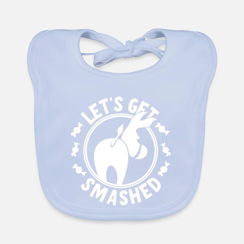 Let's Get Smashed Pinata Baby Bio-Lätzchen