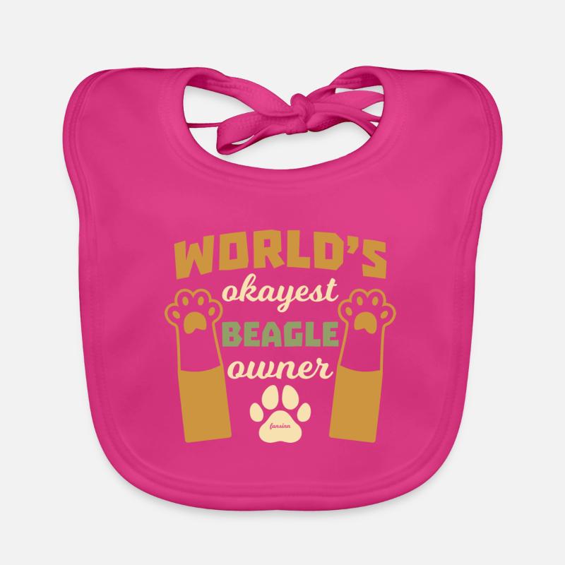 Beagle owners Organic Baby Bibs
