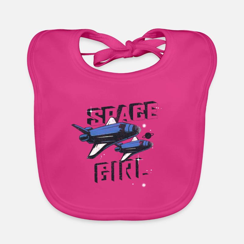 FILLE de l’ESPACE Bavoir bio Bébé