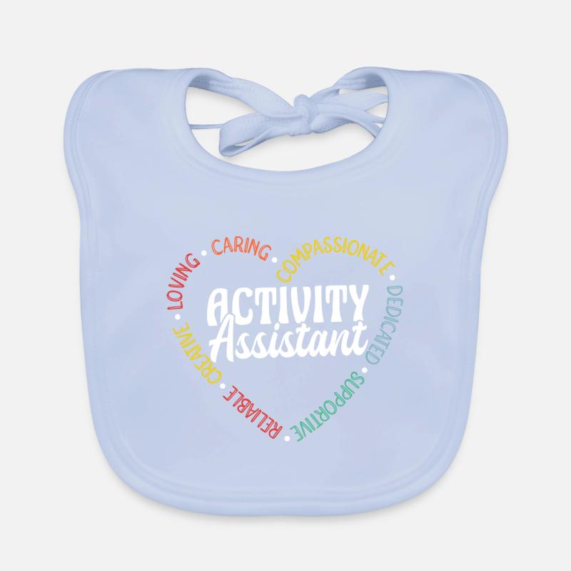 Activity Assistant Apprciaton Baby Bio-Lätzchen