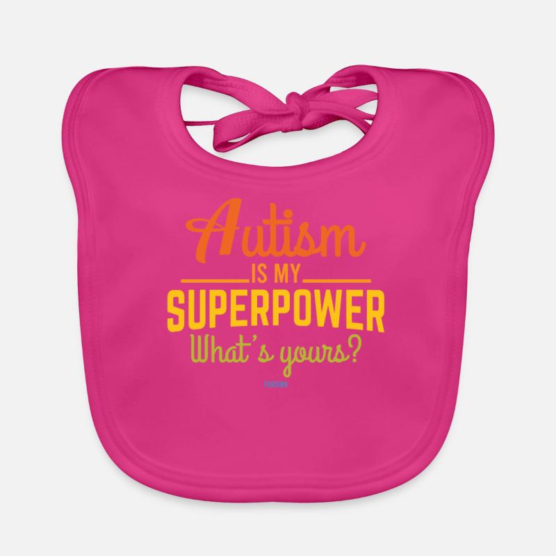 Autism especially developmental disorder Organic Baby Bibs