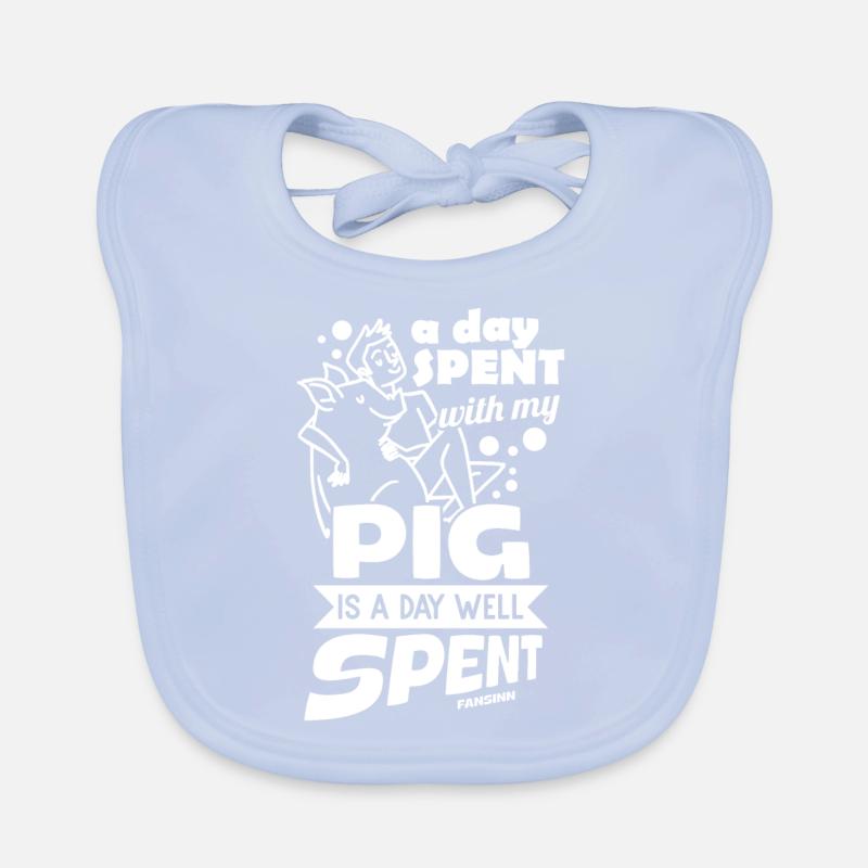 Cochon Bavoir bio Bébé