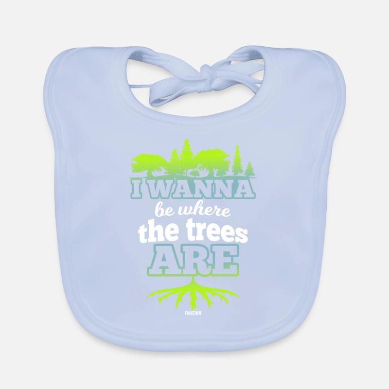 Forest Walk Relaxation Therapy Organic Baby Bibs
