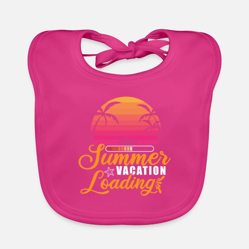 Summer Vacation is Loading 2025 Organic Baby Bibs
