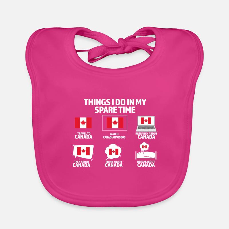 Canada Canada Canada Cadeau Bavoir bio Bébé