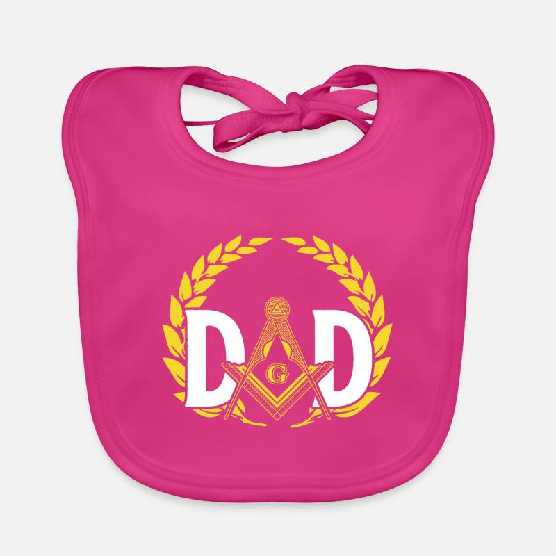 Masonic Freemasonry Fraternal Baby Bio-Lätzchen