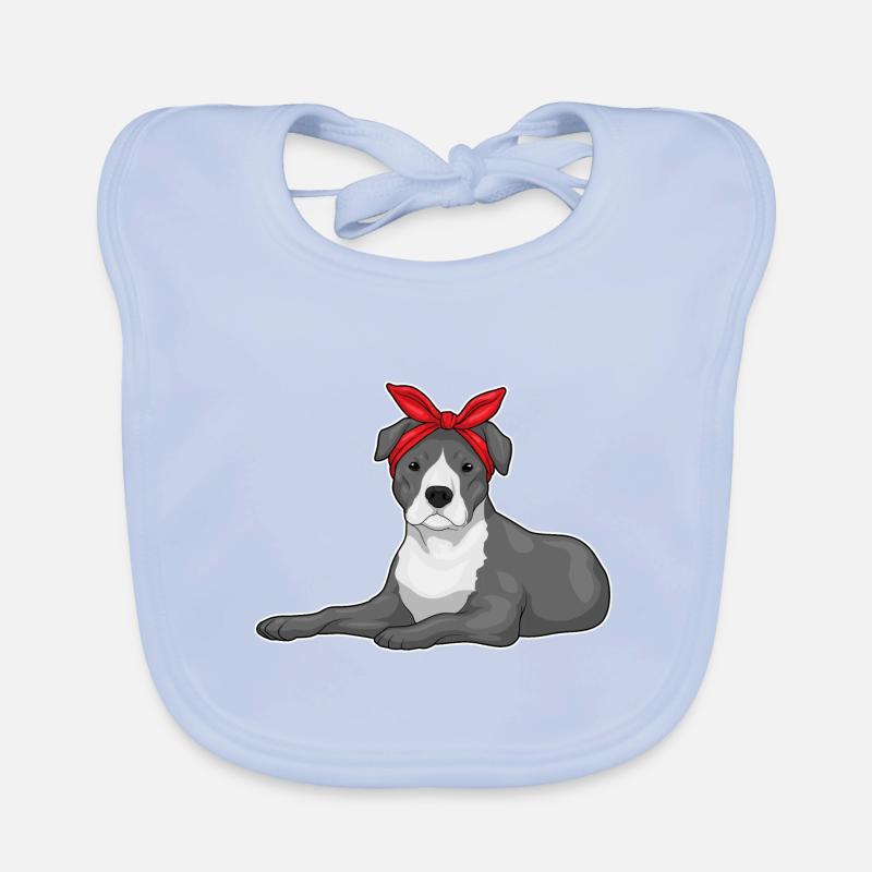 Pitbull Loop Organic Baby Bibs