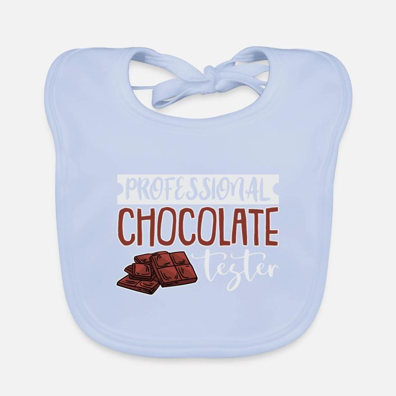 Chocolat chocolat gourate sucré chocolate chocolat Bavoir bio Bébé