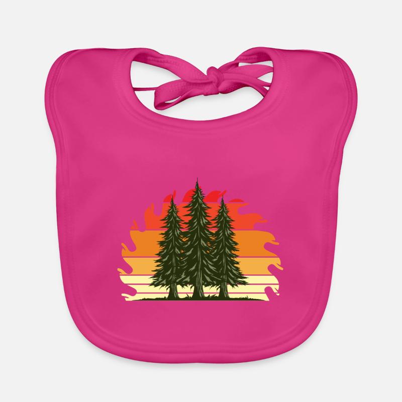 Chainsaw axe forester lumberjath saw chain Organic Baby Bibs