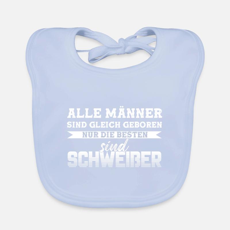 Schweißer Beruf Schweißen Geschenk Baby Bio-Lätzchen