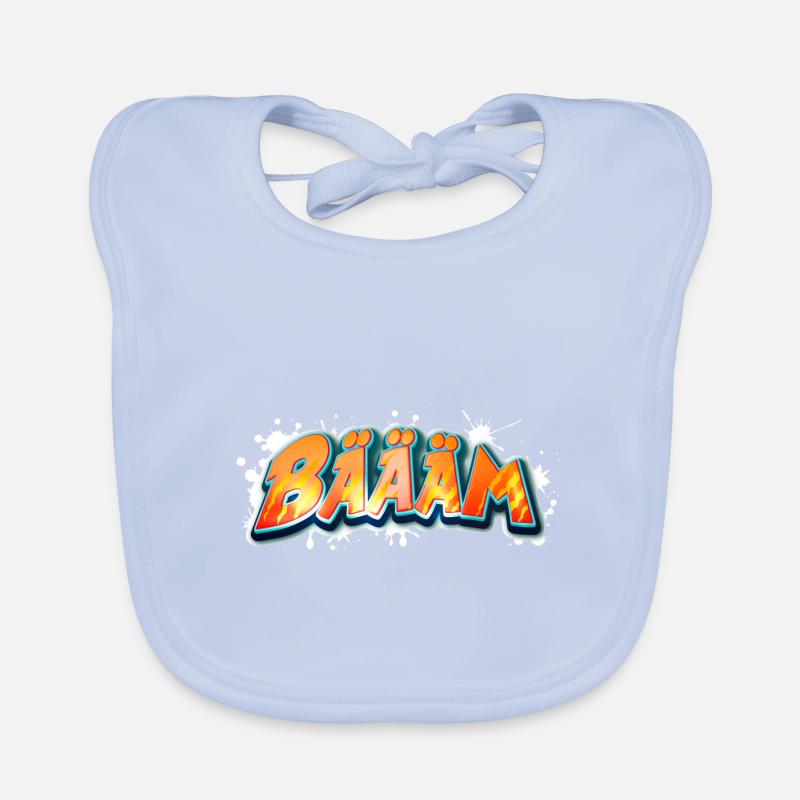 BÄÄÄM bäääm bääm Baby Bio-Lätzchen