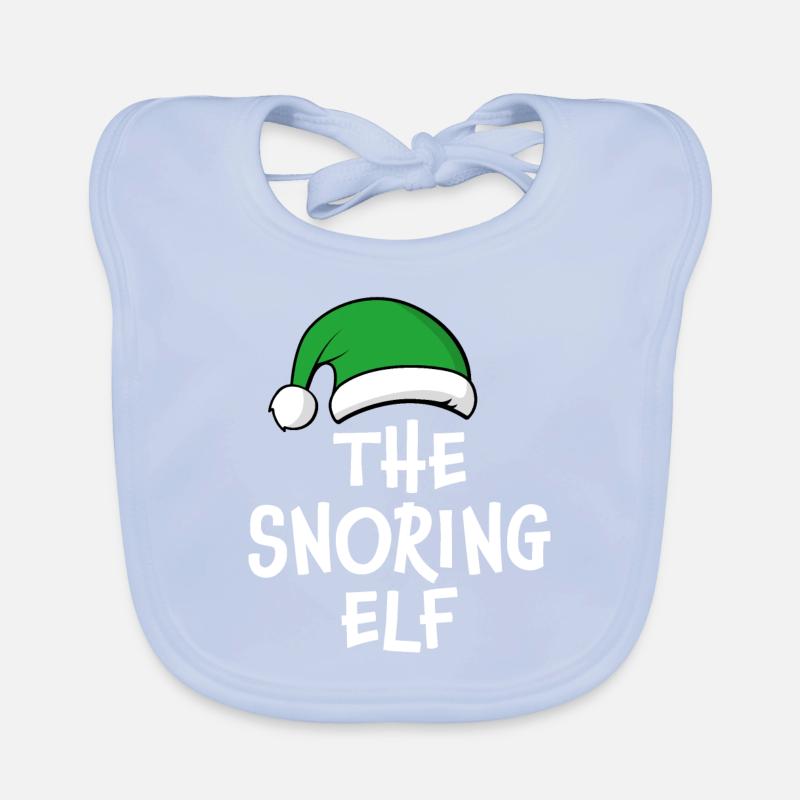 L’elfe ronflant Bavoir bio Bébé