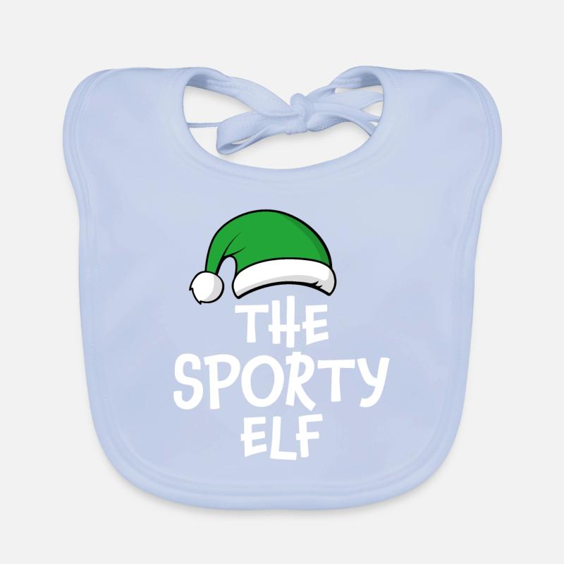 L’elfe sportif Bavoir bio Bébé