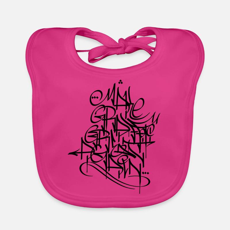 Faire Graffiti Great Again Bavoir bio Bébé