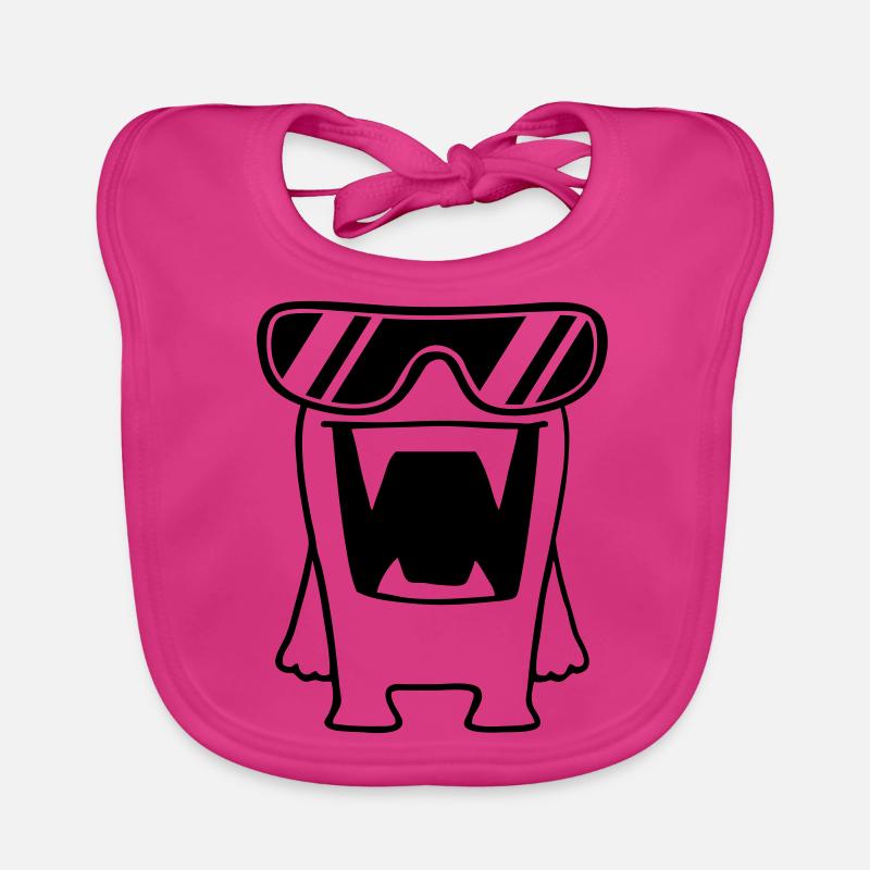 Cool Monster Organic Baby Bibs